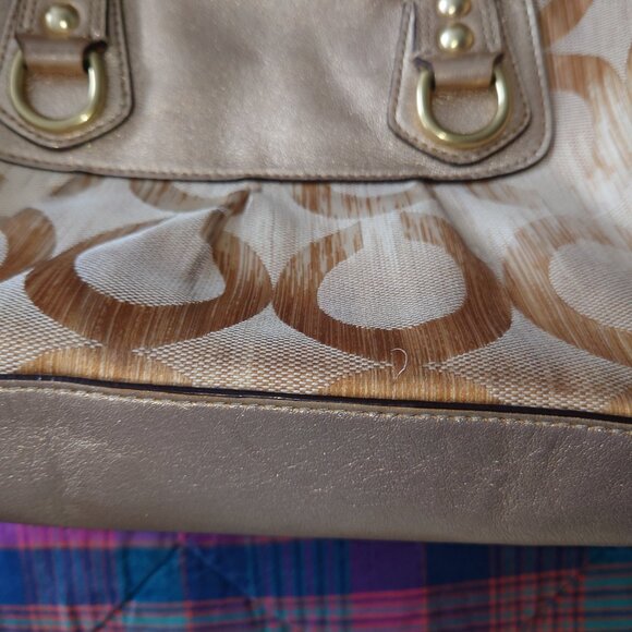 Coach Gold Ikat Op Art - Picture 14 of 15
